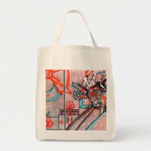 Tote Bag Shopping de Noël