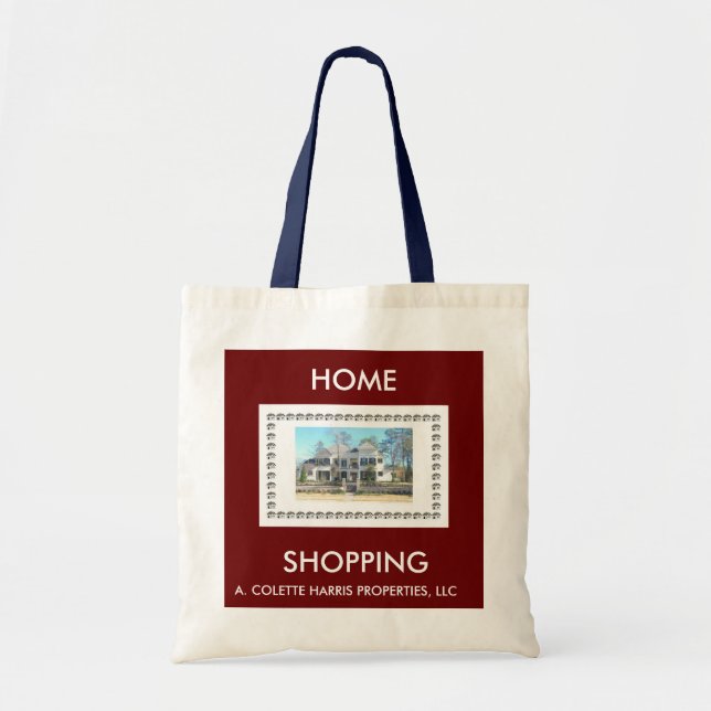 Tote Bag Shopping Fourre-tout- Design 3 (Devant)