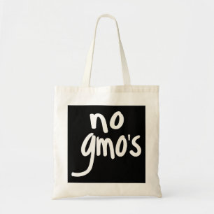 Tote Bag Shout No OGM Protège notre alimentation Noir