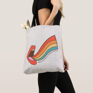 Tote Bag Shout to the Lord Retro Christian Shopping