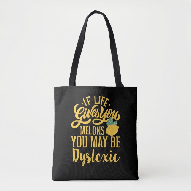 Tote Bag Si La Vie Vous Donne Des Mélons, Vous Pouvez Être  (Devant)