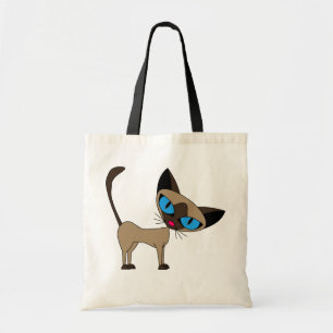 Tote Bag Siamois si vous svp - chat siamois de bande