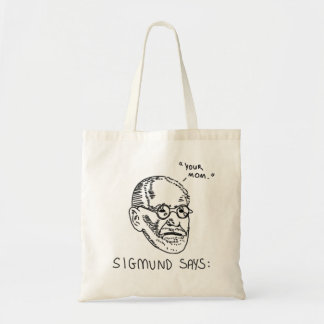 Tote Bag Sigmund dit - le noir 1