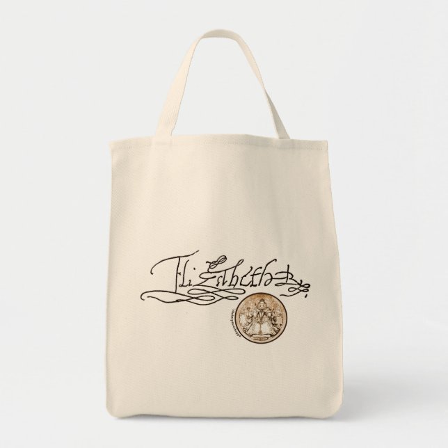 Tote Bag Signature d'Elizabeth I (version 1) (Devant)