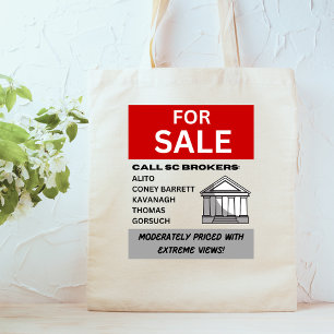 Tote Bag Signe de la contestation de la Cour Suprême
