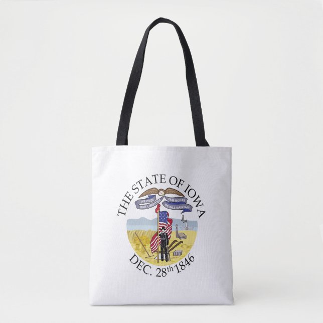 Tote Bag signe Iowa (Devant)