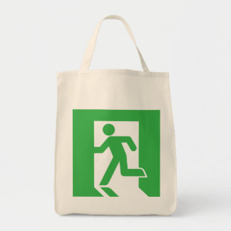 Tote Bag Signe japonais de sortie de secours