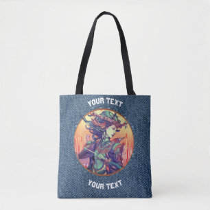Tote Bag SIGNE ZODIAC SAGITTARIUS PERSONNALISÉE Fourre-tout