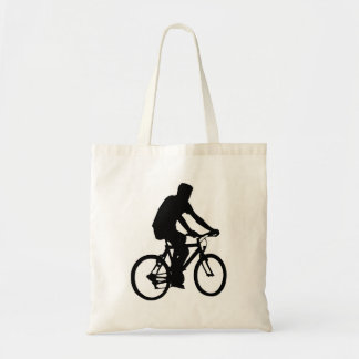 Tote Bag Silhouette de cycliste