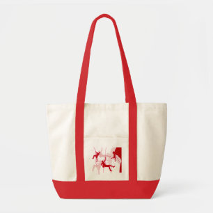 Tote Bag Silhouettes de grimpeur de roche