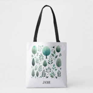 Tote Bag Silhouettes de la nature : Jour