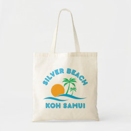 TOTE BAG SILVER BEACH-KOH SAMUI
