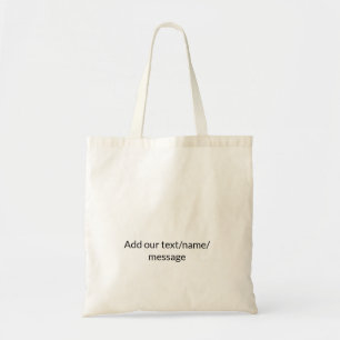 Tote Bag Simple et minimal ajouter votre parties scintillan
