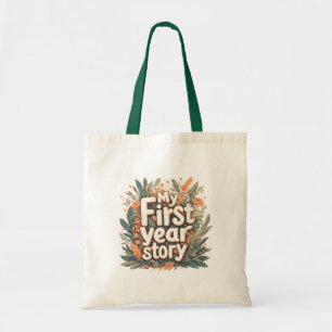 Tote Bag Simple Illustration Plateforme Encouragement Pour