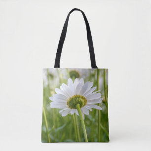 Tote Bag simple marguerite blanche dans le champ
