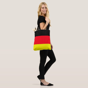 Tote Bag Simple Modern Allemagne National Drapeau Souvenir