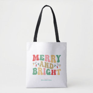 Tote Bag Simplement Coloré Guirlande Lumineuse Joyeuse Et L
