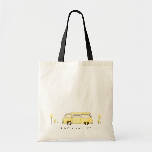 Tote Bag simply vanlife (Devant)
