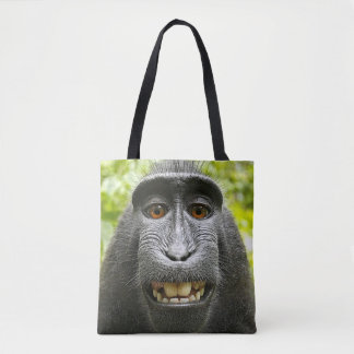 Tote Bag Singe de Macaque crêté