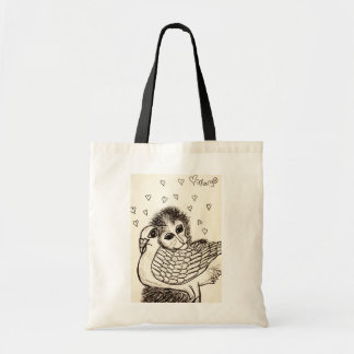 Tote Bag Singe et Pigeon, un bel exemple d'amitié