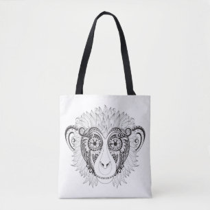 Tote Bag Singe inspiré 2