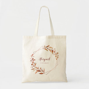 Tote Bag Sirène de Bridesmaid Géométrique Moderne Automne V