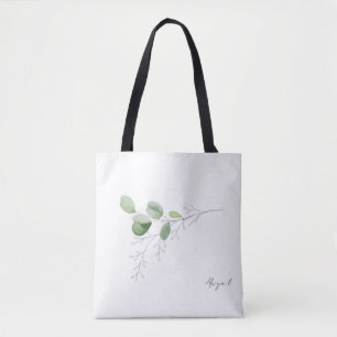 Tote Bag Sirène de printemps Botanique Personnalisée Fourre