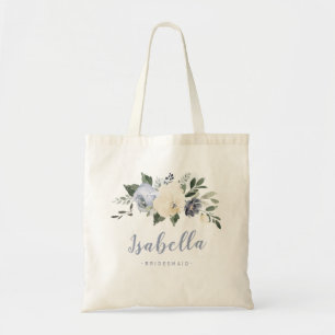 Tote Bag Sirène fleurie fleurie personnalisée