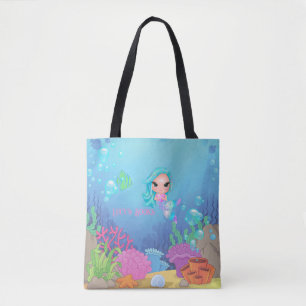 Tote Bag Sirène personnalisée