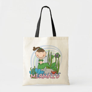 Tote Bag Sirène - T-shirts et cadeau de queue de poney de