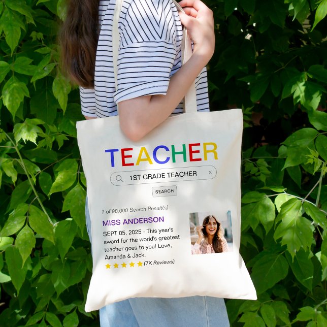 Tote Bag Site Web Résultats de recherche Meilleur enseignan (Website Search Result Best Teacher Ever Tote Bag
)