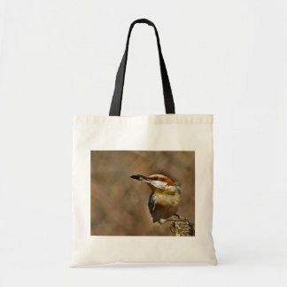 Tote Bag sittelle Brun-dirigée fourre-tout