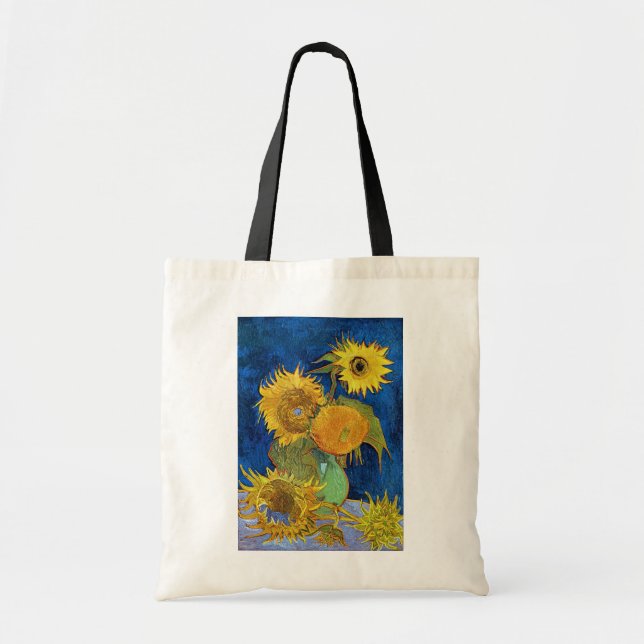 Tote Bag Six tournesols, Van Gogh (Devant)