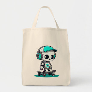 Tote Bag Skate SkullBot