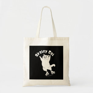 Tote Bag Skatey Cate noir et blanc Fourre-tout