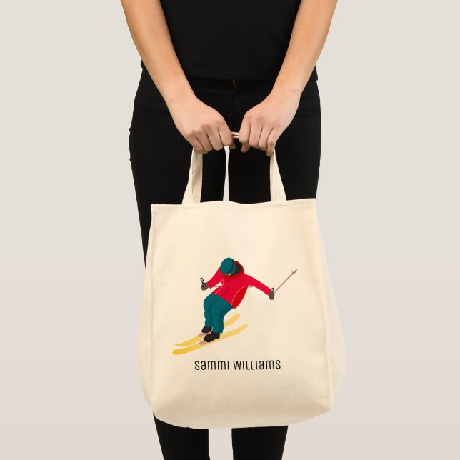 Tote Bag Ski (Devant (produit))