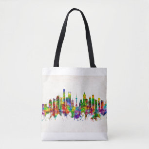 Tote Bag Skyline chinoise de Shanghai