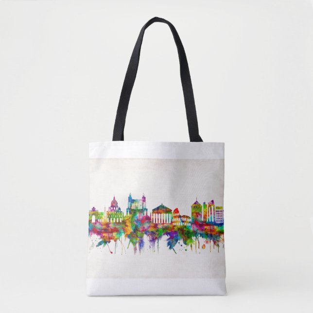 Tote Bag Skyline de Rome Italie (Devant)