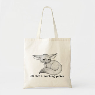 Tote Bag Sleepy Fennec Fox *RECONÇU* Fourre-tout