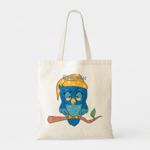 Tote Bag Sleepy Owl Thunder_Cove