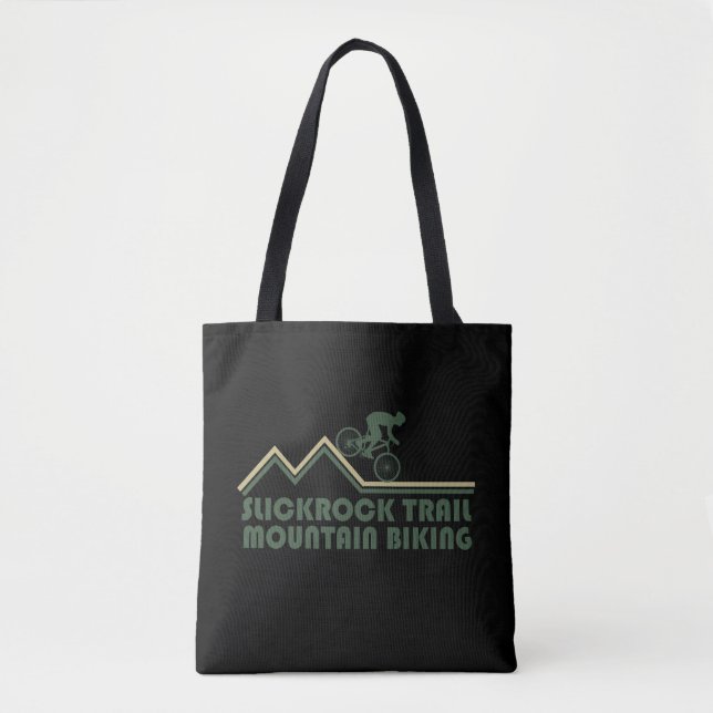 Tote Bag slickrock trails mtb mountain biking (Devant)