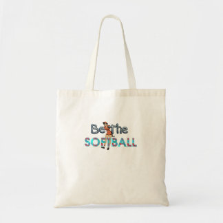 Tote Bag Slogan de softball TOP