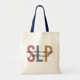 Tote Bag SLP - Langue Pathologiste Retro