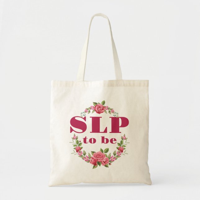 Tote Bag SLP sera un futur discours Pathologue (Devant)
