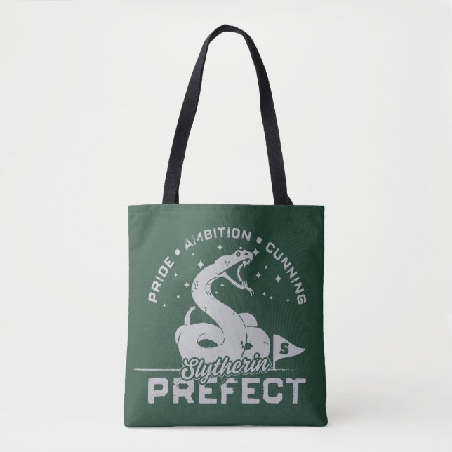 Tote Bag SLYTHERIN™ - Badge Préfet (Devant)