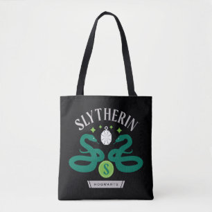 Tote Bag SLYTHERIN™ House Double Snake Locket Graphique