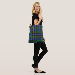 Tote Bag Smith Clan Tartan Plaid Scottish Motif