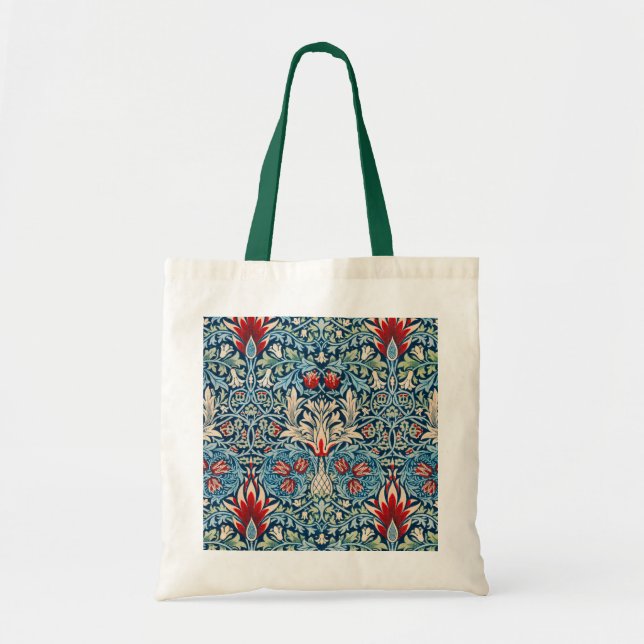 Tote Bag Snakeshead, William Morris (Devant)