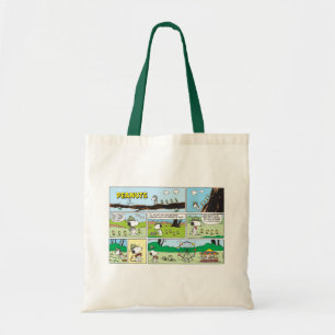 Tote Bag Snoopy & Friends Go Camping