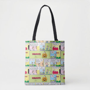 Tote Bag Snoopy & Linus Les grandes nouvelles Citrouilles